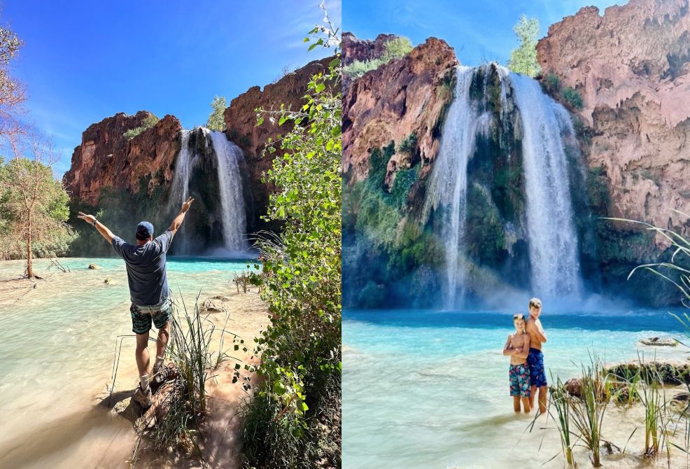 Instagram and 007 poses