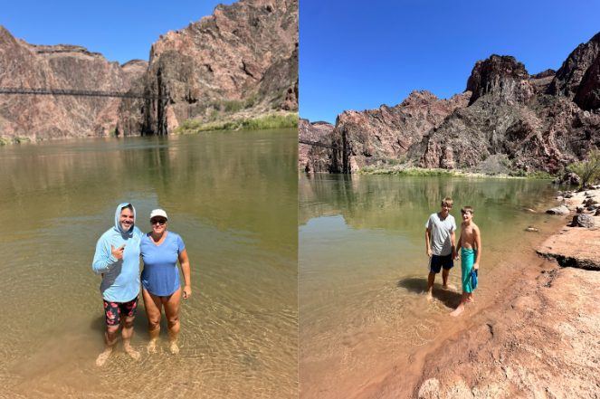 Dip in the Colorado River