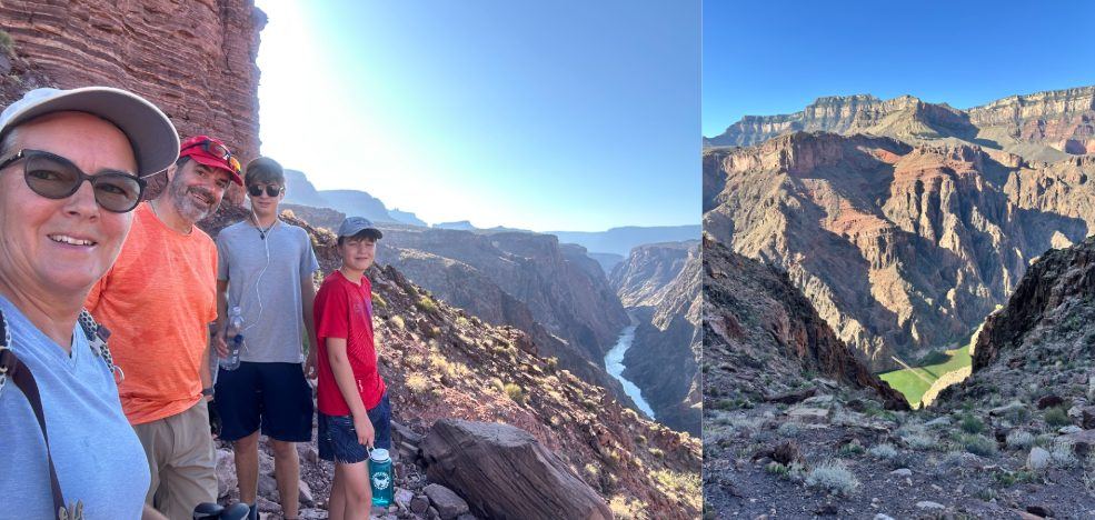 View from Phantom Ranch overlook trail