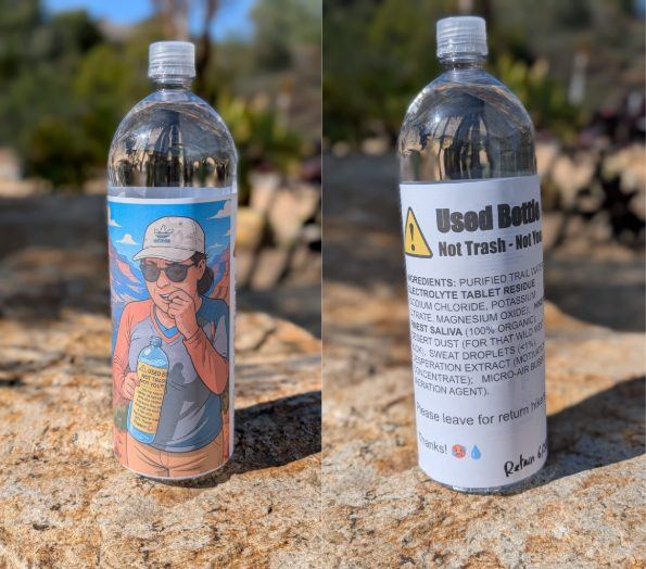 Our labeled water cashes